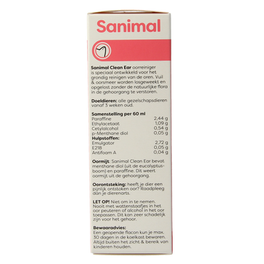 Sire Clean ear 60.00 Milliliter