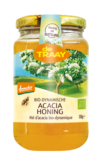 de Traay Acaciahoning demeter bio 350.00 Gram