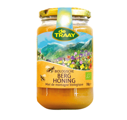 de Traay Berg honing eko bio 350.00 Gram