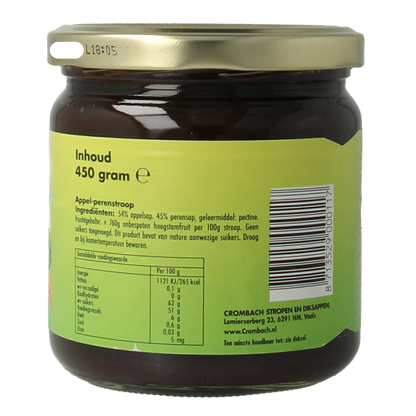 Crombach Appel perenstroop 450.00 Gram