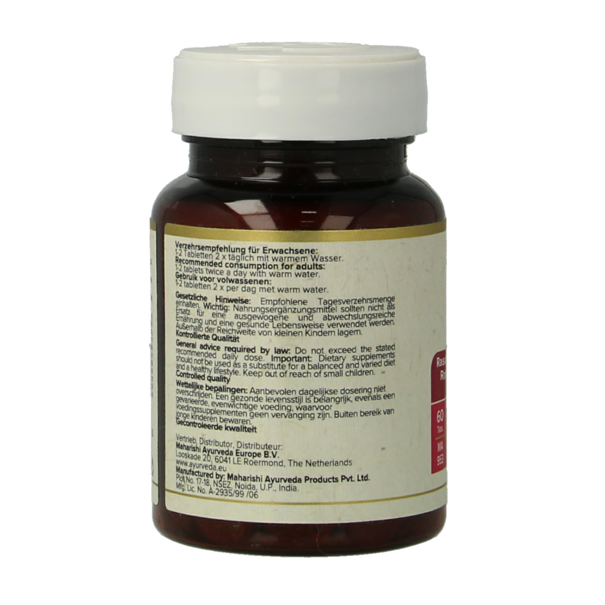Maharishi Ayurv Ayur Hair & nails 60.00 Tabletten