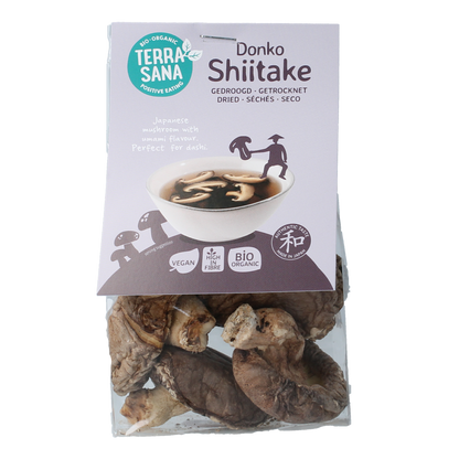 TerraSana Shiitake donko bio 25.00 Gram