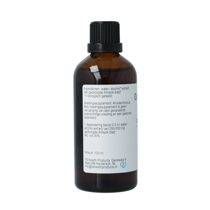 De Cruydhof Cynara scolymus / artisjok tinctuur bio 100.00 Milliliter