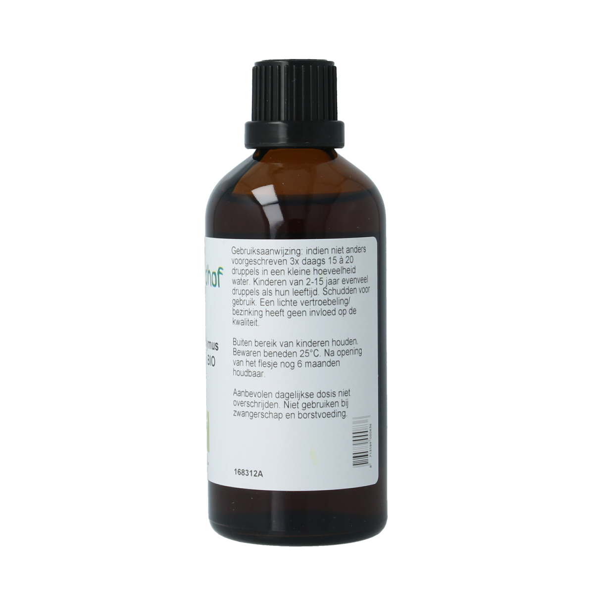 De Cruydhof Cynara scolymus / artisjok tinctuur bio 100.00 Milliliter