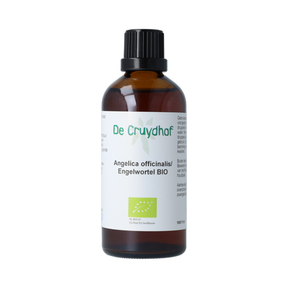 De Cruydhof Angelica officinalis/engelwortel tinctuur bio 100.00 Milliliter