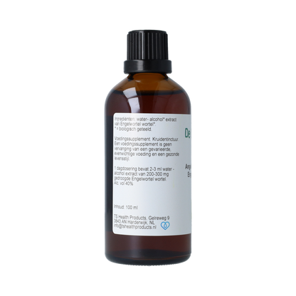 De Cruydhof Angelica officinalis/engelwortel tinctuur bio 100.00 Milliliter
