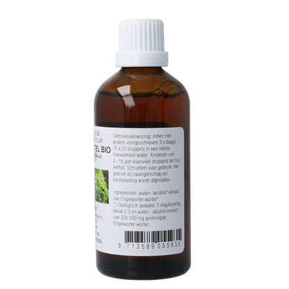 De Cruydhof Angelica officinalis/engelwortel tinctuur bio 100.00 Milliliter