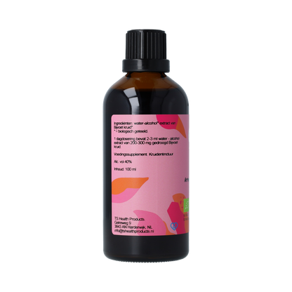 De Cruydhof Artemisia vulgaris herb/bijvoet tinctuur bio 100.00 Milliliter