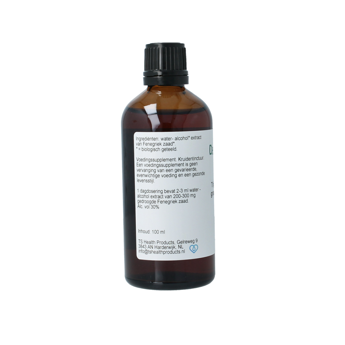De Cruydhof Trigonella foenegriek / fenegriek tinctuur bio 100.00 Milliliter