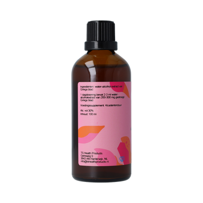 De Cruydhof Ginkgo biloba folia tinctuur 100.00 Milliliter