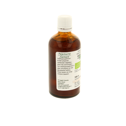 De Cruydhof Zingiber officinalis rhiz/gember tinctuur bio 100.00 Milliliter