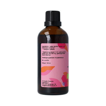 De Cruydhof Trifolium / rode klaver tinctuur bio 100.00 Milliliter