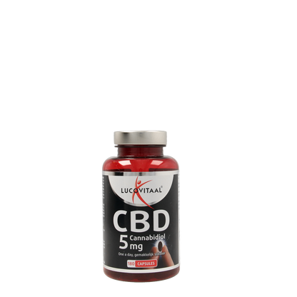 Lucovitaal Cannabidiol CBD 5mg 180.00 Capsules