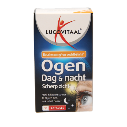 Lucovitaal Ogen dag en nacht scherp zicht 30.00 Capsules