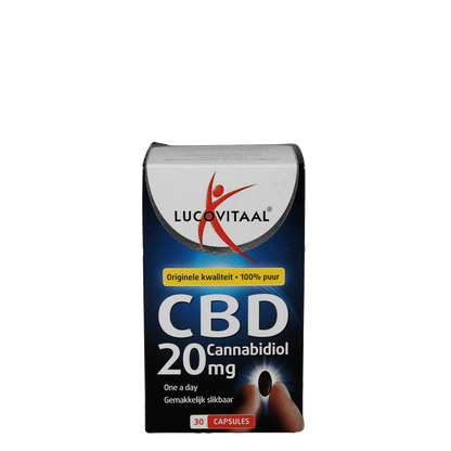 Lucovitaal Cannabidiol CBD 20mg 30.00 Capsules
