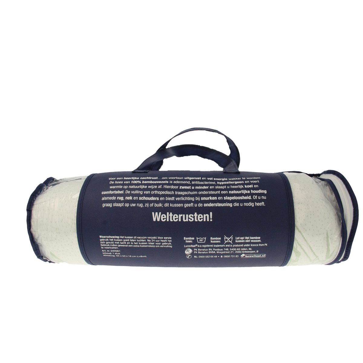 Lucovitaal Bamboe kussen kingsize 1.00 Stuks