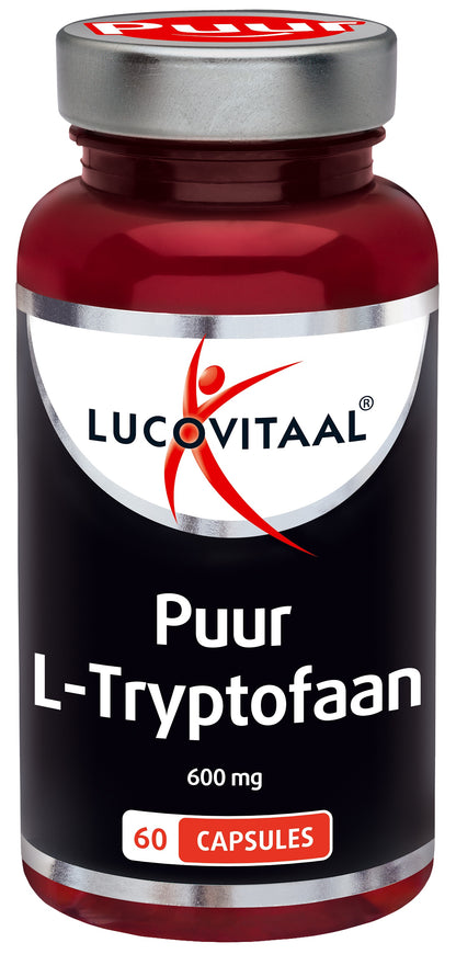 Lucovitaal L-tryptofaan puur 600mg 60.00 Capsules