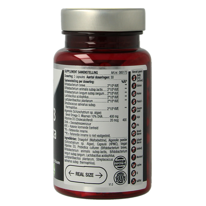 Lucovitaal Omega 3 probiotica D3 vegan 60.00 Capsules