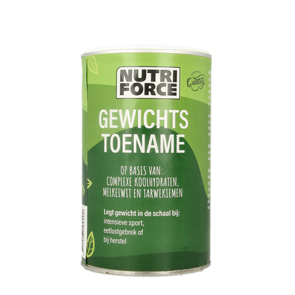 Nutriforce Gewichtstoename 500.00 Gram