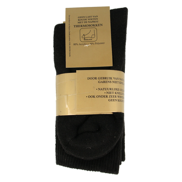 Naproz Thermo sokken zwart maat 35-38  3.00 Paar