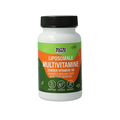 Nutriforce Liposomale multivitamine zonder vitamine B6 30.00 Vegetarische capsules