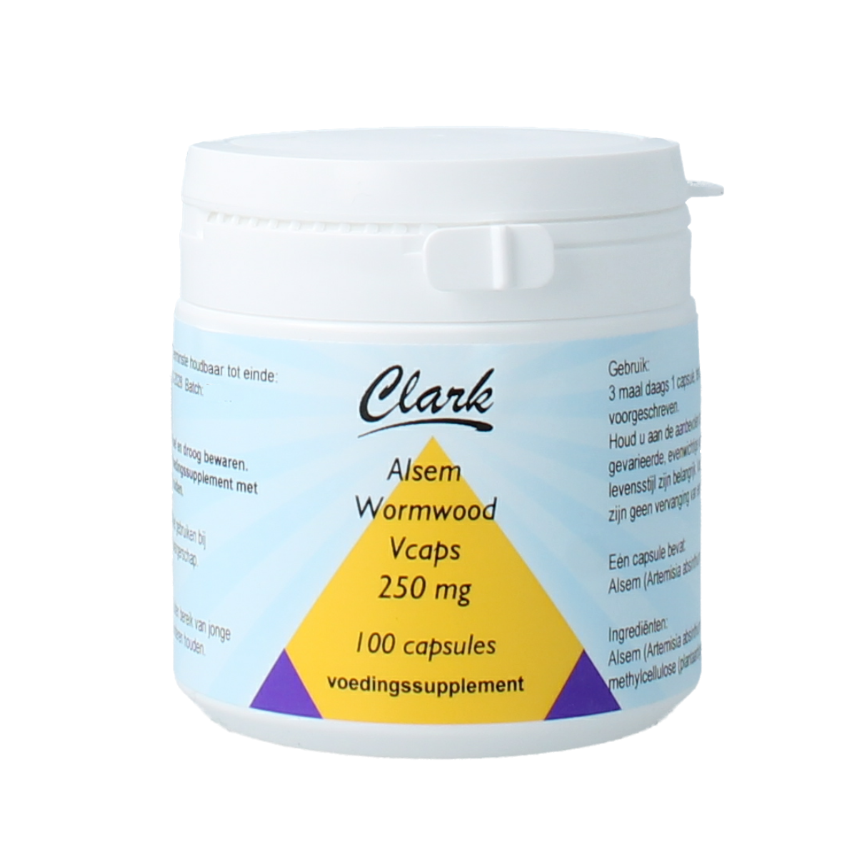 Clark Alsem/wormwood/indhana 100.00 Vegetarische capsules