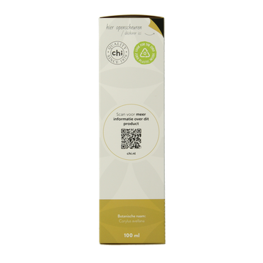 Chi Hazelnoot olie bio 100.00 Milliliter