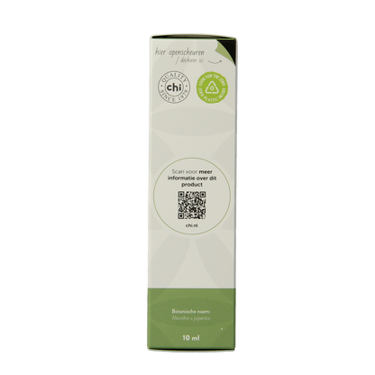 Chi Pepermunt Frankrijk etherische olie eko bio 10.00 Milliliter