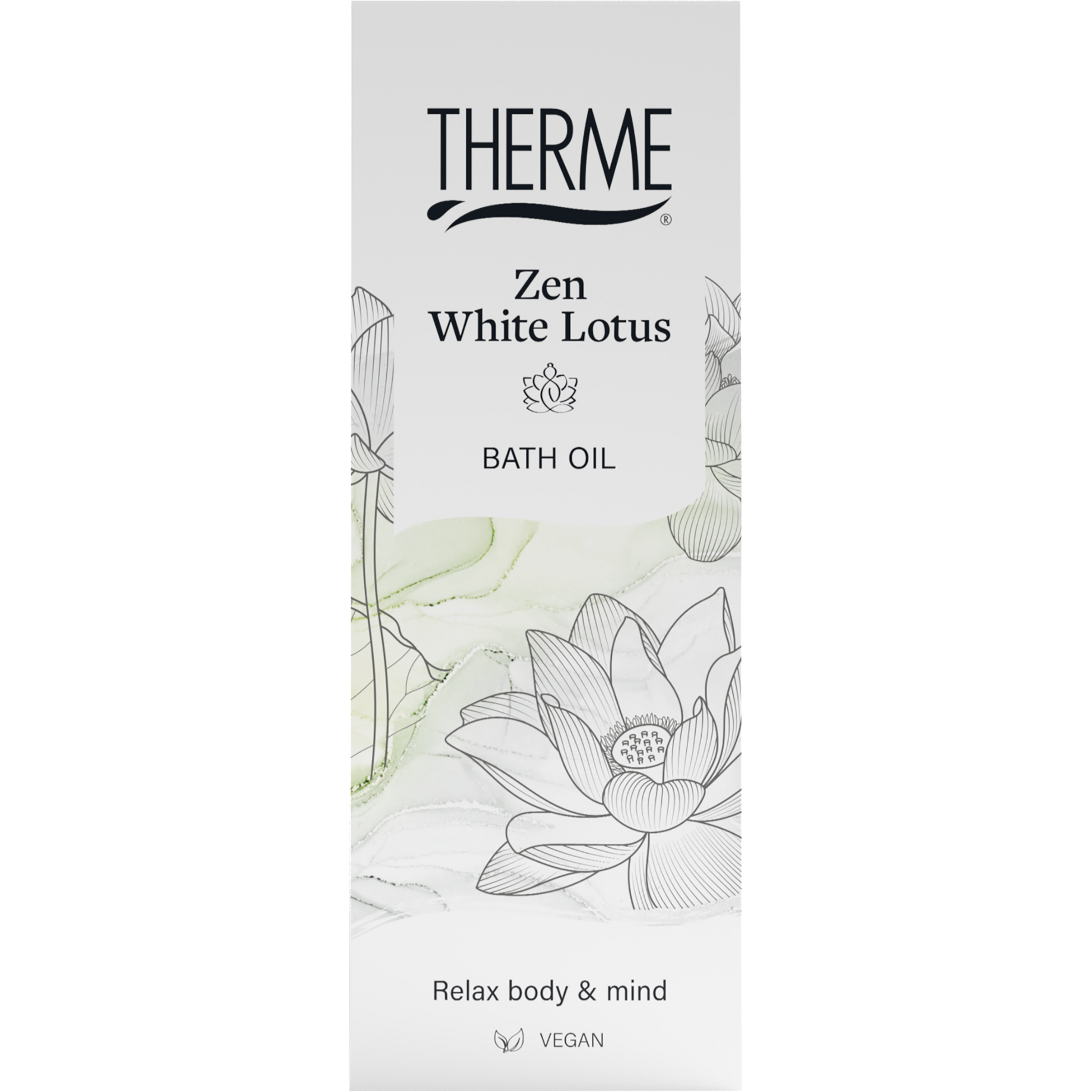 Therme Zen white lotus bath oil 100.00 Milliliter