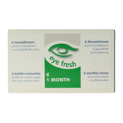 Eyefresh Maandlenzen -4.50  6.00 Stuks