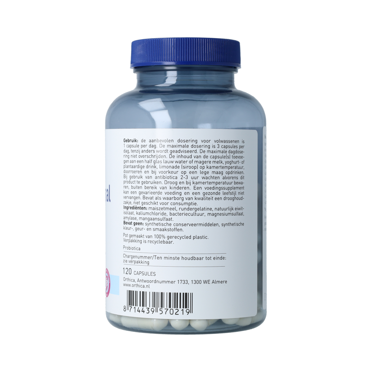 Orthica Orthiflor original 120.00 Capsules