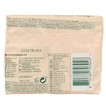 Palmolive Zeep sensitive almond 90 gram 4.00 Stuks