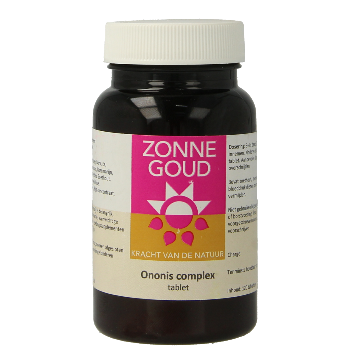 Zonnegoud Ononis complex 120.00 Tabletten