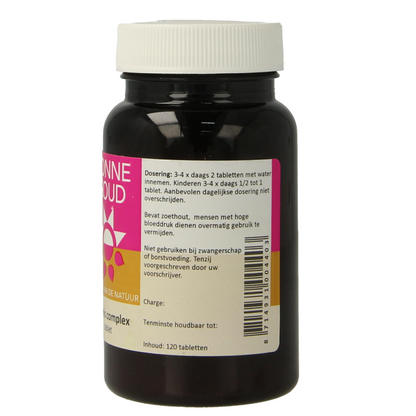 Zonnegoud Ononis complex 120.00 Tabletten