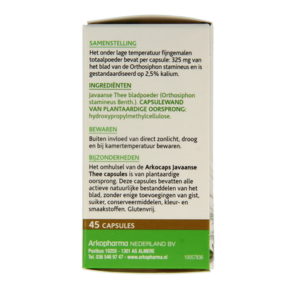 Arkocaps Javaanse thee 45.00 Capsules