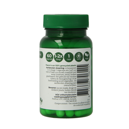 AOV 611 Taurine 500mg 60.00 Vegetarische capsules