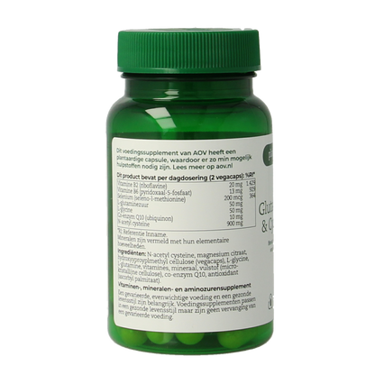 AOV 913 Glutamine glycine & cysteine complex 30.00 Vegetarische capsules