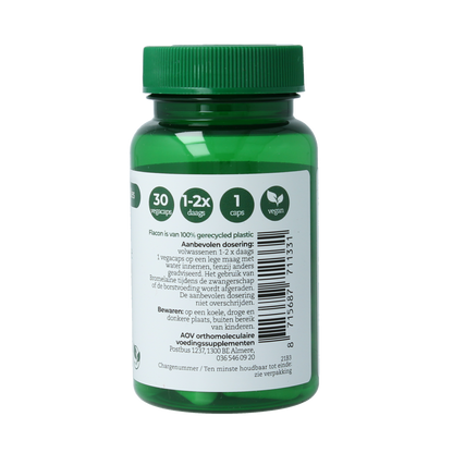AOV 1133 Bromelaine 30.00 Vegetarische capsules