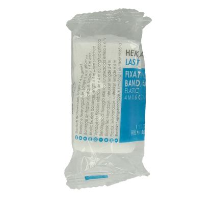 Hekalast Elastisch windsel 4m x 6cm 1.00 Stuks