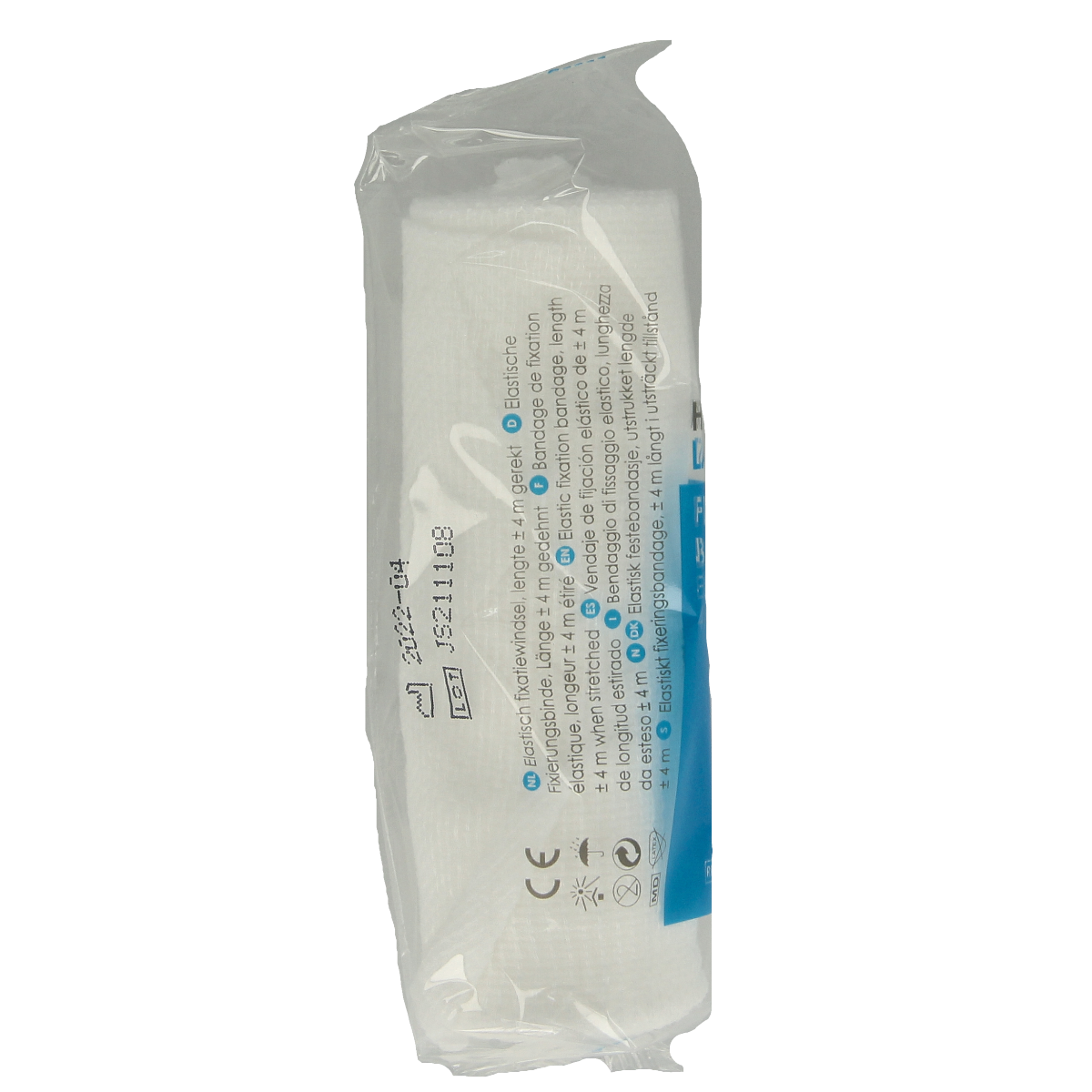 Hekalast Elastisch windsel 4 x 10cm 1.00 Stuks