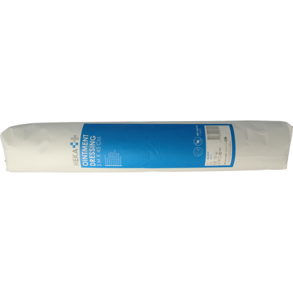 Heka Ointment dressing/Engels pluksel 5m x 45cm 1.00 Stuks