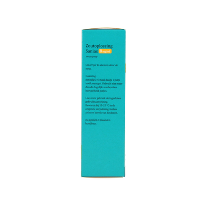 Sanias Zoutoplossing neusspray 8mg/ml 15.00 Milliliter