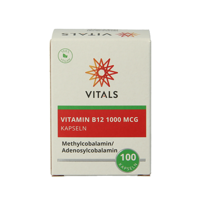 Vitals Vitamine B12 1000 mcg 100.00 Capsules