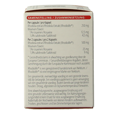 Vitals Rhodiola LF 60.00 Capsules