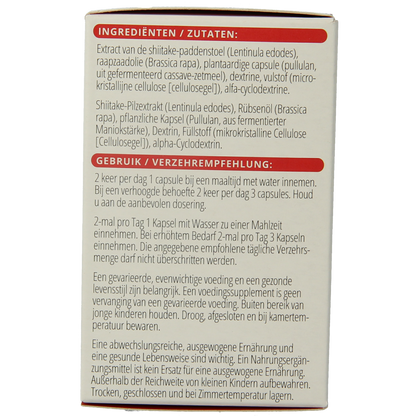 Vitals AHCC 500mg 60.00 Capsules