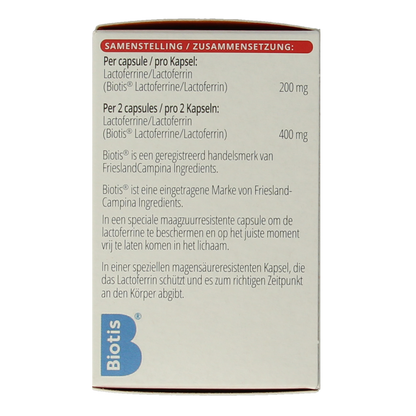 Vitals Lactoferrine-BT 60.00 Capsules