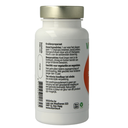 VitOrtho Saffraan slaap 60.00 Vegetarische capsules