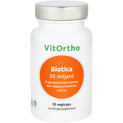 VitOrtho Biotica 50 miljard 30.00 Vegetarische capsules