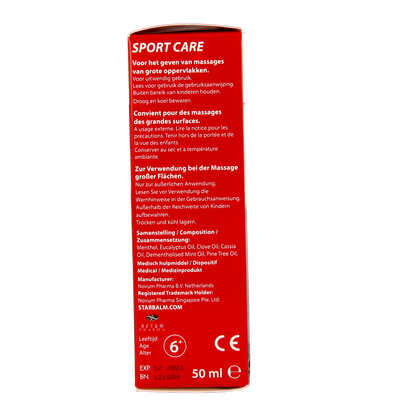 Star balm Massageolie 50.00 Milliliter