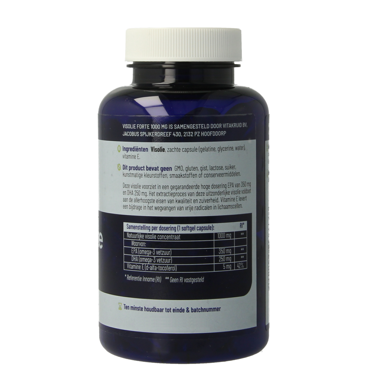 Vitakruid Visolie Forte 1000 TG 90.00 Softgels